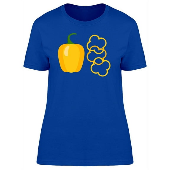Sweet Yellow Pepper T-Shirt Women -Image by Shutterstock, Female Medium