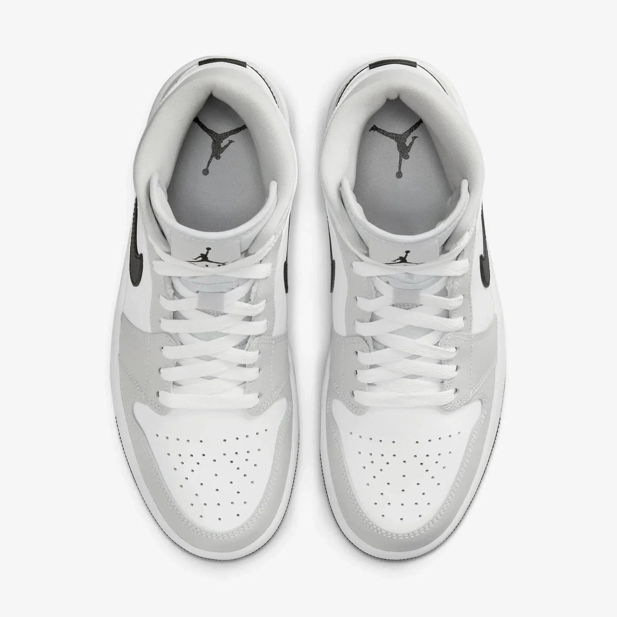Women s Air Jordan 1 Mid Light Smoke Grey 2021 BQ6472 015