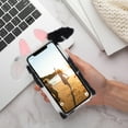 thumbnail image 5 of FONDOTIN Fuzzy Girly Phone Case Cartoon Cow Protective Shell Compatible with S20 FE 5G, 5 of 8