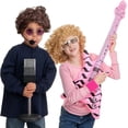 thumbnail image 7 of 4E's Novelty Rockstar Costume Accessories Headset Prop Fake Singer Microphone Headphones for Kids & Adults, 7 of 7