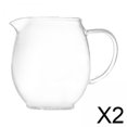 thumbnail image 1 of 2 Jarras De Vidrio Para Crema, Tetera Transparente, Jarra De Vidrio Para Té, Café, Bebidas, 300 Ml, 8,5 Cm X 5 Cm, 1 of 8