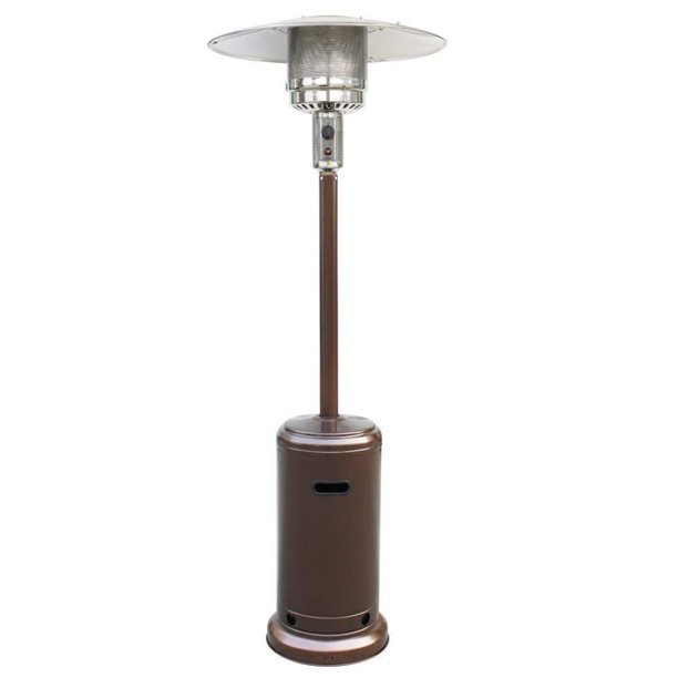 Dkelincs Patio Heater Outdoor Propane Heater Mocha Finish Garden Heater