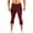 Red, variant on Men's Compression Pants for Workout, Sports|Base Layer Running Tights Leggings Red