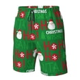 thumbnail image 4 of Balery Cute Santa Traje de Baño Estilo Hawaiano para Hombre, Shorts de Secado Rápido con Bolsillos-X-Large, 4 of 6