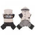 thumbnail image 1 of Oaktree Winter Pet Dog Puppy Hoodie Coat Jacket Clothes Soft Warm Four-legged Design Sweater Jumpsuit Outfit Apparel for Small Dogs Cats, 1 of 6