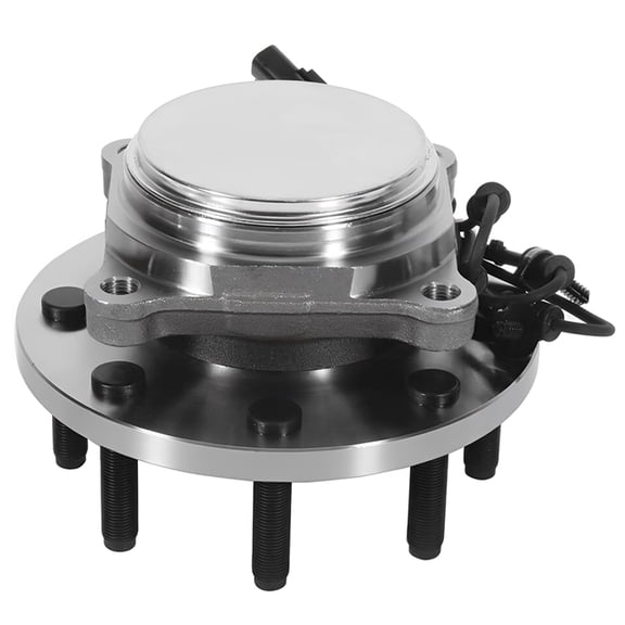 Detroit Axle - RWD Complete Front Driver or Passenger Wheel Hub and Bearing Assembly Replacement for 2009-2011 Dodge Ram 2500 3500