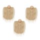 thumbnail image 1 of 3x de gnomo Bos de madera Adorno de madera Decoración de Estilo E Yuyangstore Barbas de gnomo, 1 of 6