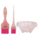 thumbnail image 2 of Hair Dye Coloring Kit Professional Home Salon DIY Hair Tinting Bowl Dye Brush Set Styling Tool Pink, 2 of 5