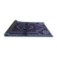 thumbnail image 2 of Ahgly Company Indoor Round Persian Blue Traditional Area Rugs, 5' Round, 2 of 4