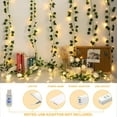 thumbnail image 6 of 3 Pack 900 LED Curtain Lights, 9.9ft × 9.9ft Warm White Curtain String Lights, 8 Modes Twinkle Lights with Remote, USB Hanging Curtain Lights for Bedroom, Window, Wedding, Party, 6 of 12