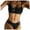 Black, variant on kamemir Tankini Women's Swimsuit Tankini Tummy Control Bathing Suits Two Piece Full Coverage Slim Swim Suits with High Waisted Bottom(Black,L)