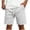 *Gray, variant on Men's and Men's Plus Drawstring Wide Leg Sweat Shorts with Pockets,Summer Breathable Athletic Shorts For Men,Black,S-5XL