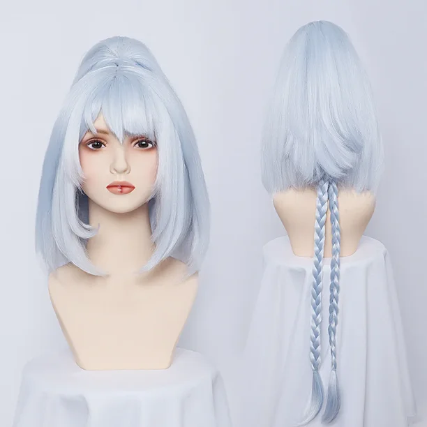 Juego de anime Genshin Impact 2024, nuevo disfraz de Mualani, traje de cosplay para mujer y niña, estilo Natlan, pelucas largas para fiesta de Halloween