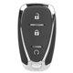 thumbnail image 1 of Carcasa de llave de coche con reemplazo anticorrosión de 3 botones para Chevrolet Cruze 2/3/4/5, 1 of 5