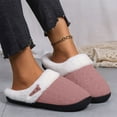 thumbnail image 2 of Taqqpue Slippers for Women Winter Warm Casual House Shoes Fluffy Soft Cozy Bedroom Plush Cute Slippers for Indoor Outdoor, 2 of 5