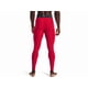 thumbnail image 2 of Leggings Under Armour HeatGear Armour para Hombre Rojo/Blanco, 2 of 6