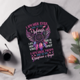 thumbnail image 2 of Lotusprinthandmade Mom Daughter She Is My Guardian Angel Black Classic Unisex T-Shirt 100% Cotton S-5XL, 2 of 3