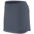 thumbnail image 1 of 2411A-Graphite-L Filles Action Bloc de Couleur Skort&44; Graphite - Grand, 1 of 1