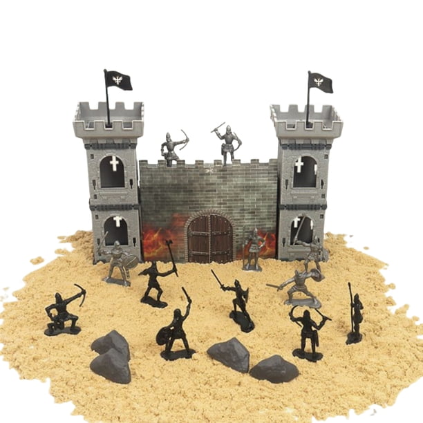Vogacara Figuras decorativas para niños pequeños de 4 a 6 años, modelo para hombres, montaje de simulación, juguetes ornamentales, cumpleaños, hogar, Kits de construcción modelo Vogacara FN010847-00