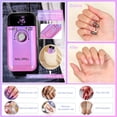 thumbnail image 6 of 45000RPM Electric Nail Drill Machine Professional Nail Drills for Gel Nails Polish Low Noise Rechargeable  Portable Nail File, 6 of 7