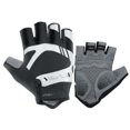 thumbnail image 1 of Half Finger Ridding Gloves SBR Padding Anti-slip Particles Reflective Design Damping Protective Gear, 1 of 4