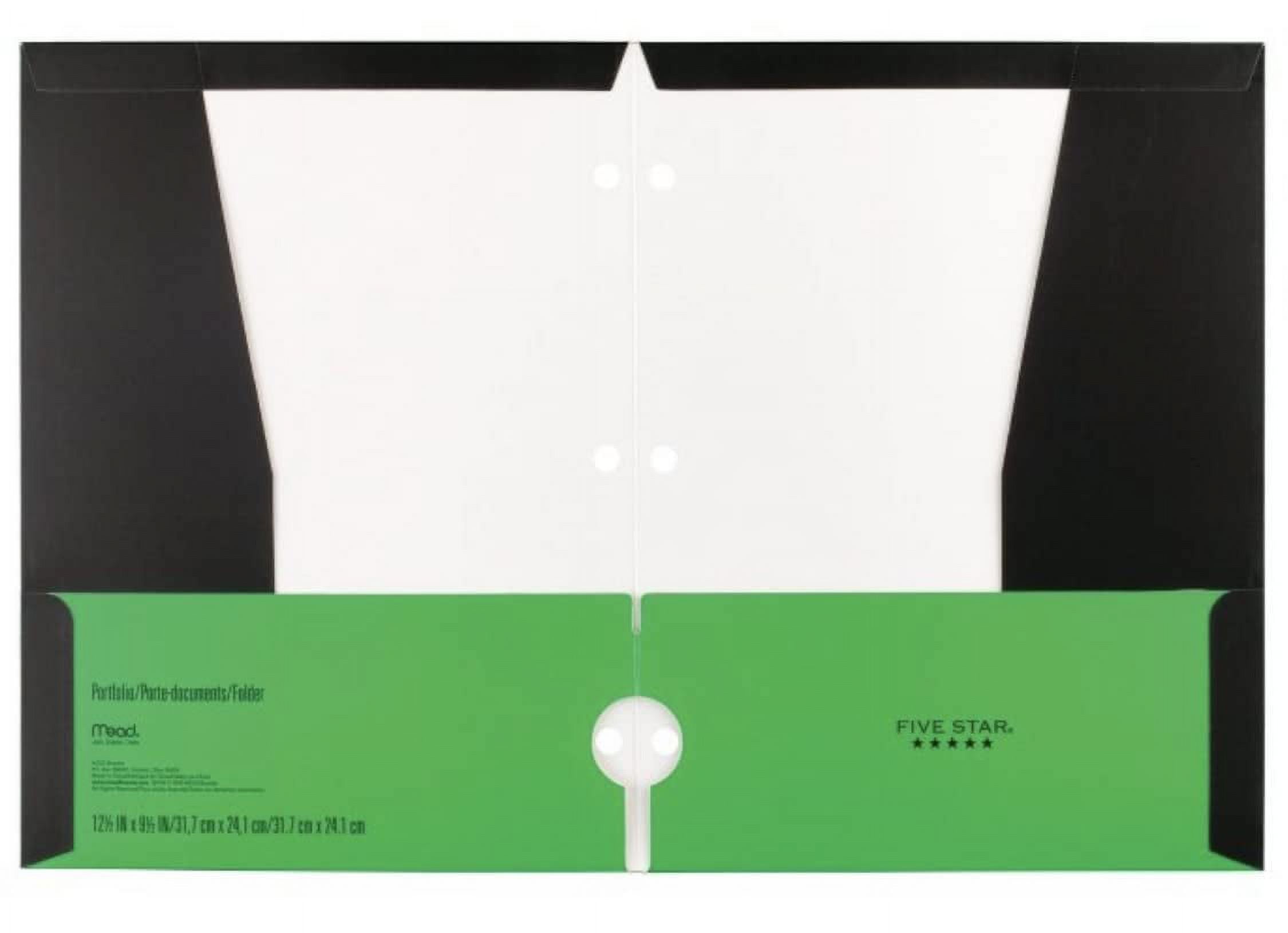 Five Star Sports Themed 4 Pocket Folder Portfolios – Soccer