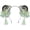 Green, variant on vlrwzc Chinese Style Panda Ears Headband with Flower Tassel Hair Accessory