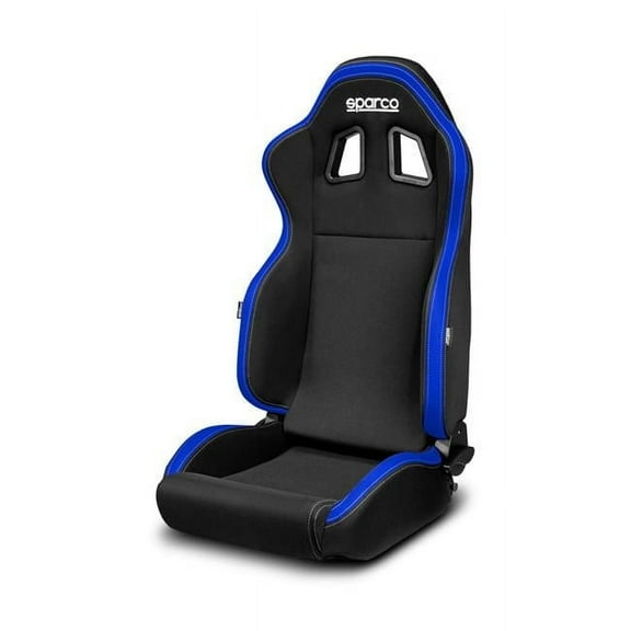 R100 Racing Seat, Black & Blue