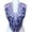 Purple, variant on Handmade Rhinestone Applique: 3D Lace Applique Beaded Embroidered Trim - Bodice Applique, Rhinestone Fabric Patches for Sewing Clothes Wedding Bridal Dress Decorative (White)