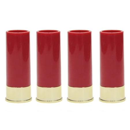 

AQQW 4Pcs 12 Gauge Shot Drinking Glasses Food Grade Plastic Shot Glass Cup Hunting Themed Wine Glasses Set