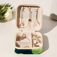 thumbnail image 6 of Tennis Travel Portable Square Earring Holder with Necklace Holder, Storage Box, and Travel Organizer - Ideal for Girls and Women, 6 of 6