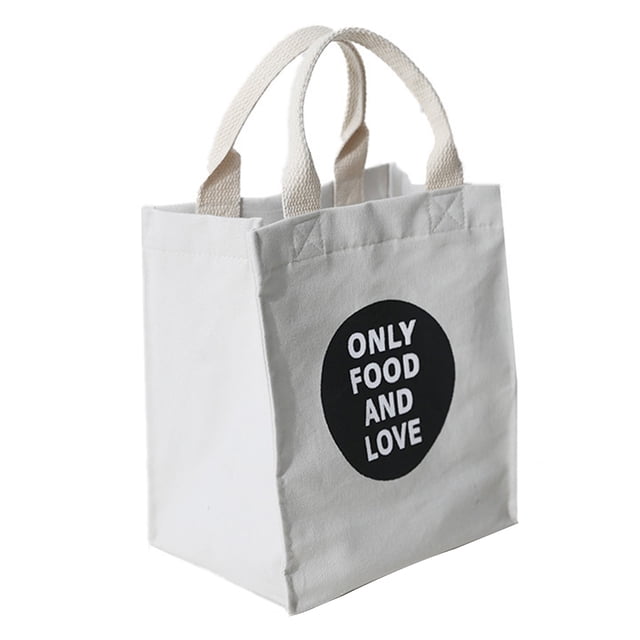 Bolsa De Lonchera Impresa Aislamiento De Lona Gruesa Bolsa De Almuerzo Portátil Refrigerada Bolsa Bento De Gran Capacidad Con Cordón Para Estudiante Trabajador De Oficina Moyic HA027596-02