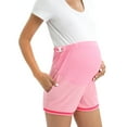 thumbnail image 3 of Valcatch Women's Maternity Shorts Stretchy Lounge Workout Pants Casual Loose Comfy Pregnancy Joggers with Pockets, 3 of 7