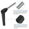 thumbnail image 3 of Uxcell 4 Packs M5 x 50mm 304 Stainless Steel Male Thread Adjustable Clamping Lever Handles Knobs, 3 of 5
