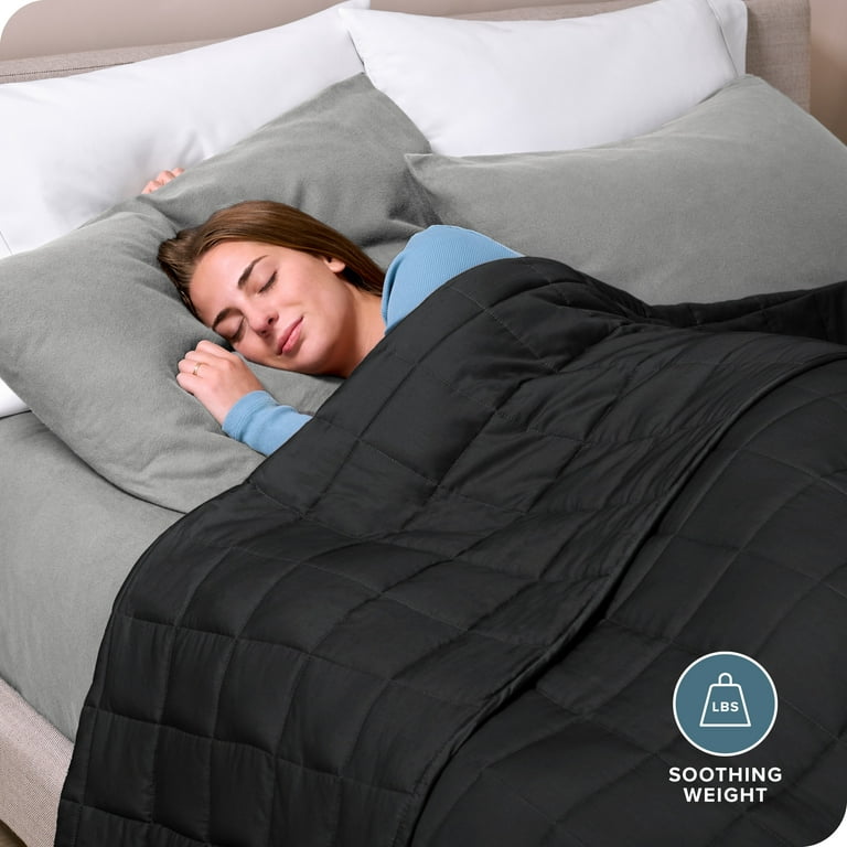 Bare Home 30 lbs Weighted Blanket for Adults 80