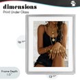 thumbnail image 4 of Stupell Industries Modern All The Bling Adornments Gray Framed Print Under Glass, 13 x 16, by Franklyn Gregory, 4 of 8