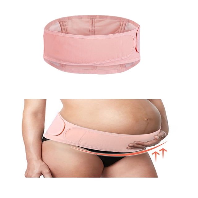 POCREATION Support de Grossesse, Ceinture de Maternité Réglable Grossesse Ventre Soutien Bande Support Abdominal