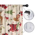 thumbnail image 4 of Blackout Kids Curtains,Beige Christmas Santa and Animal Pattern Childrens Insulated Curtains Set Of 2,Bedroom Essentials,Toddler Room Decor 42"x54", 4 of 5