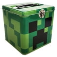 thumbnail image 1 of Lata de almacenamiento The Tin Box Company XL con mango Minecraft, 1 of 1