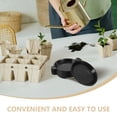 thumbnail image 2 of WEUVEB 10PCS Black Flower Pot Tray for Plant Pot Saucer Maintain Moisture Levels, 2 of 7
