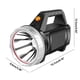 thumbnail image 3 of Lámpara portátil recargable, LED de alta potencia, linterna de búsqueda de emergencia, cargada por USB, resistente al agua, largo alcance, linterna, 3 of 9