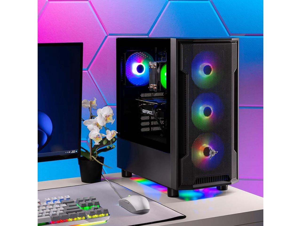 Skytech Shadow Gaming PC Desktop AMD Ryzen 7 7700 NVIDIA GeForce RTX 5060 Ti 2TB Gen4 NVMe SSD 32GB DDR5 RAM Windows 11