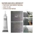 thumbnail image 6 of Qocolhg Gray Leather Repair Kit, Vinyl Repair kit for Car Interiors, Furniture, Couches, Car Seat, Sofa, Jacket and Purse, Restores Faux, Artificial, Genuine Pleather, Clearance, 6 of 7