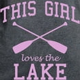 thumbnail image 3 of CafePress - This Girl Loves The Lake T Shirt - Women's Traditional Fit Dark T-Shirt, 3 of 4