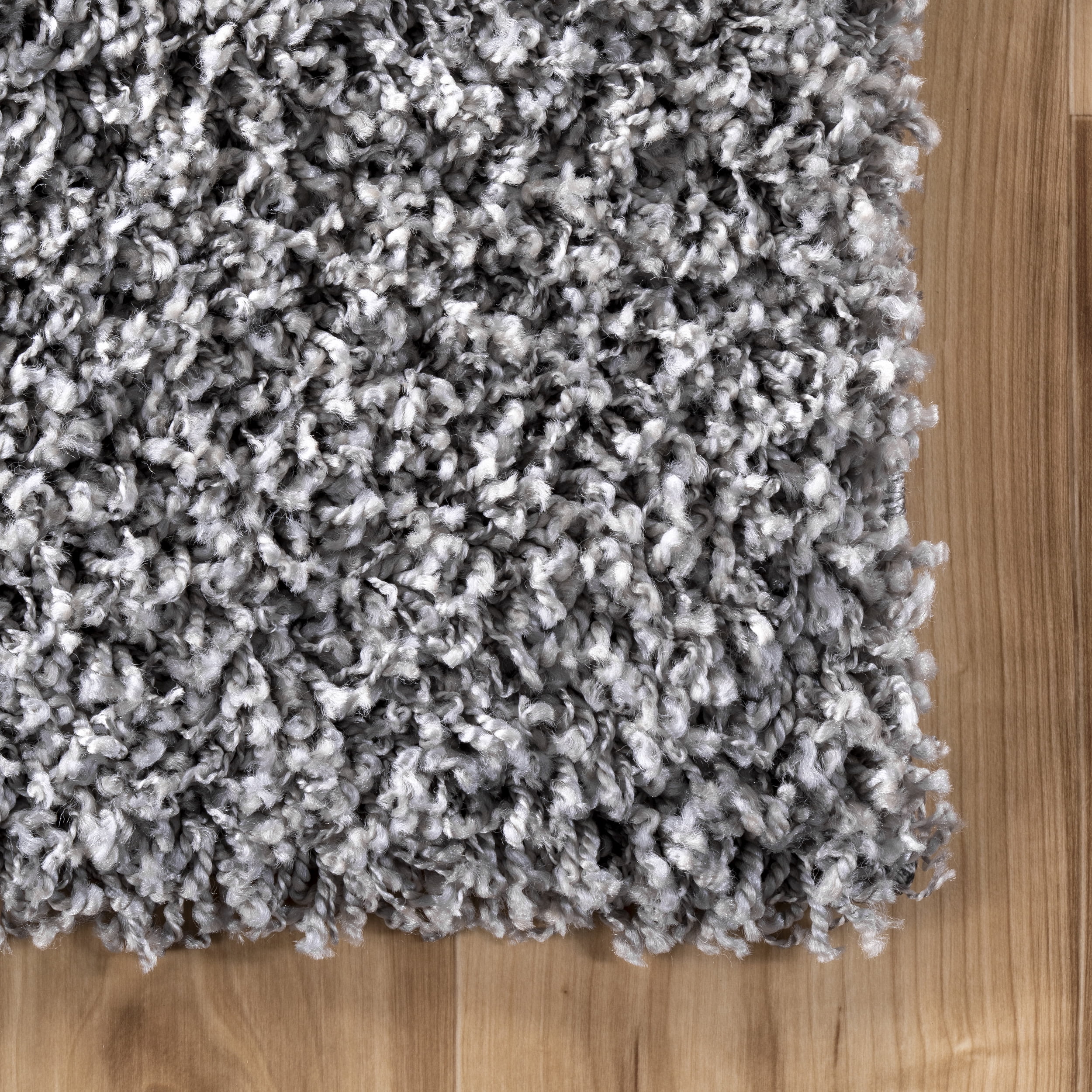 nuLOOM Marleen Contemporary Shag Area Rug, 12' x 18', Silver