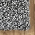 thumbnail image 2 of nuLOOM Marleen Contemporary Shag Area Rug, 5' x 8', Silver, 2 of 9