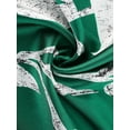 thumbnail image 6 of DARING DIVA Women's Satin Floral Button Down Pajama Sets S Green Floral, 6 of 6