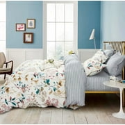 Swanson Beddings Autumn Floral 3-Piece Duvet Bedding Set: Duvet Cover and Two Pillow Shams (King)