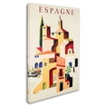 thumbnail image 2 of Trademark Fine Art 'Travel Espagne' Canvas Art by Vintage Apple Collection, 2 of 3