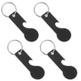 thumbnail image 2 of Abridor de botellas portátil, removedor de carrito, llave de ficha colgante, suministro de carrito de acero inoxidable, 4 Uds., 2 of 6